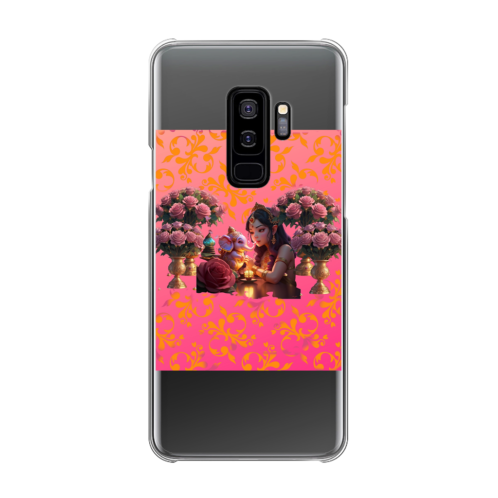 Best Friend Back Printed Transparent Hard Phone Case