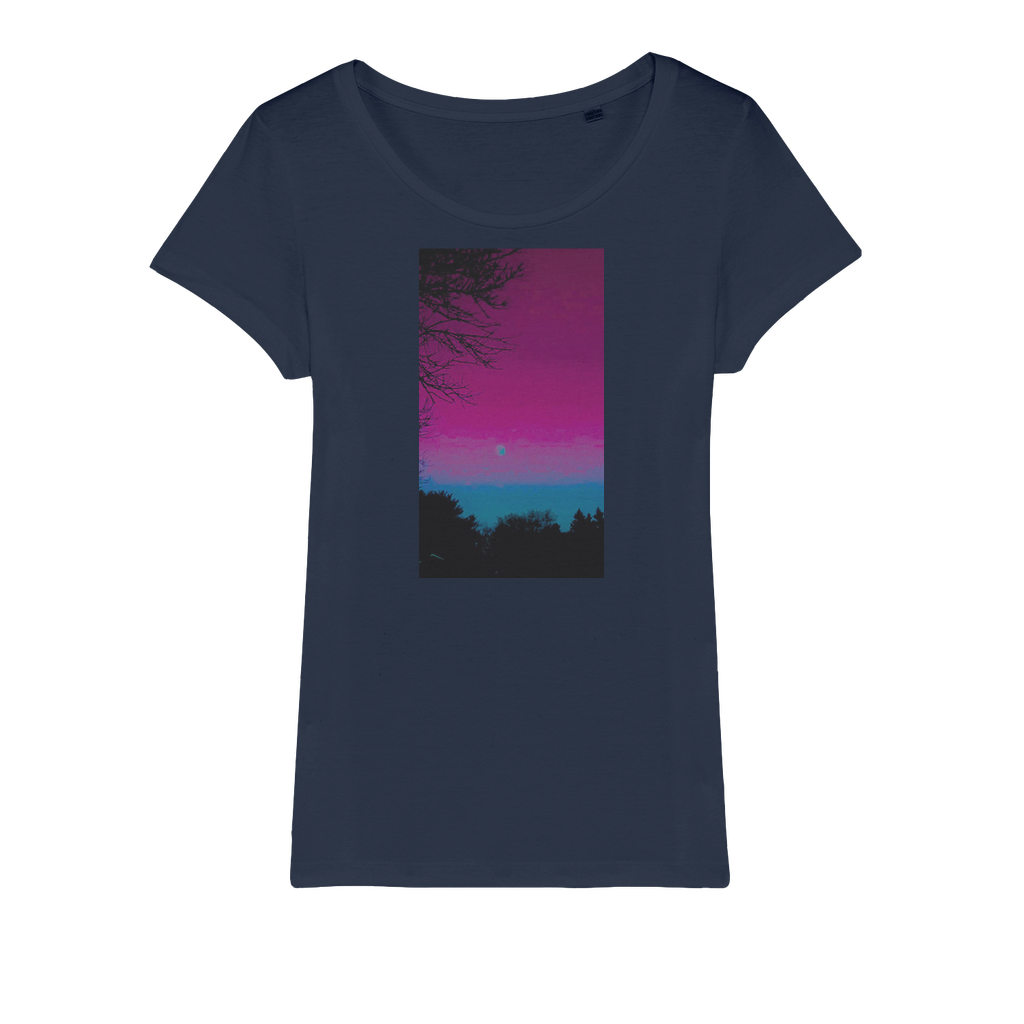 Twilight Organic Jersey Womens T-Shirt