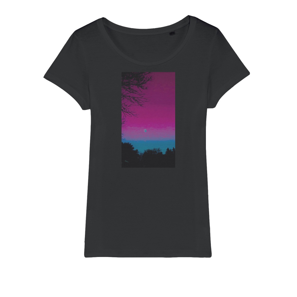 Twilight Organic Jersey Womens T-Shirt