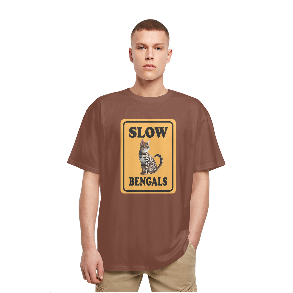 slow bengals Heavy Oversized T-Shirt