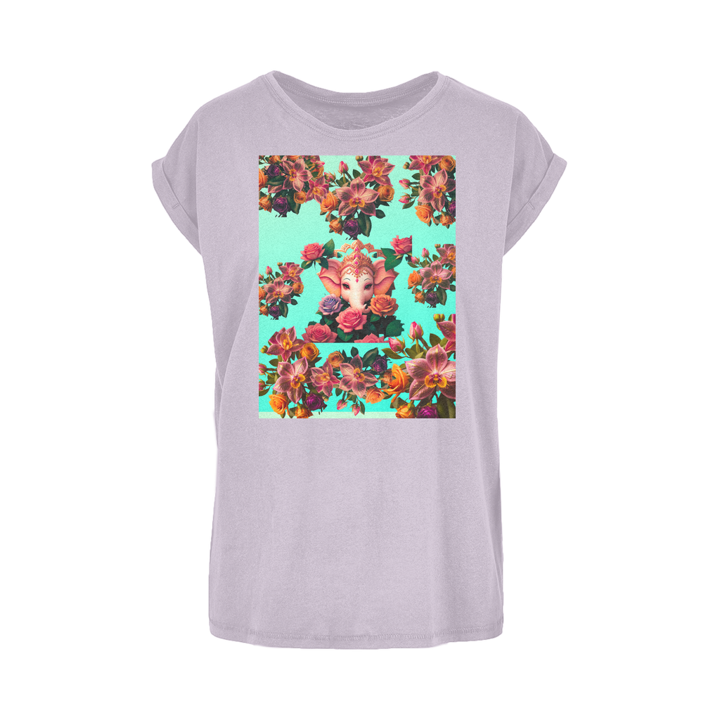 Harmonious Women's Extended Shoulder T-Shirt XS-5XL