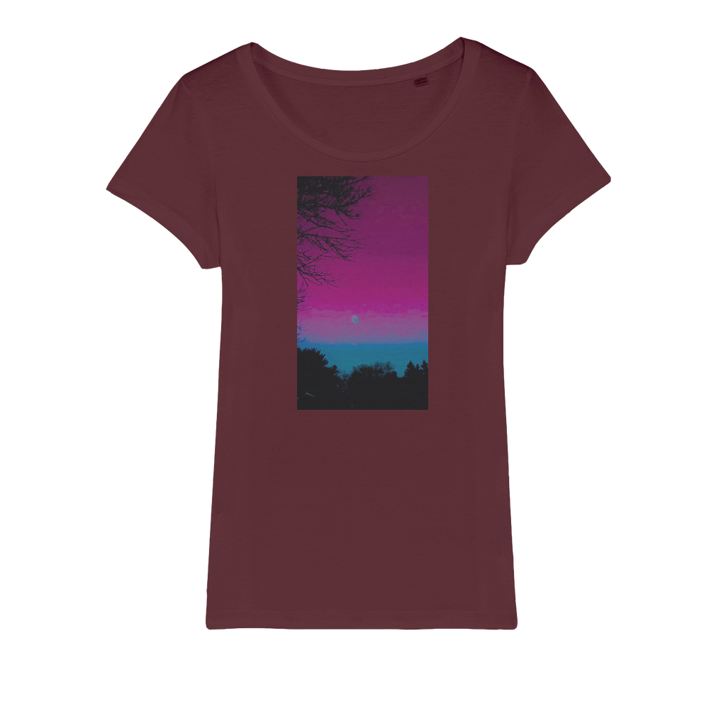 Twilight Organic Jersey Womens T-Shirt