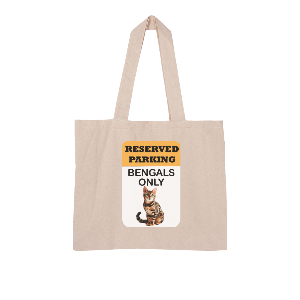 Bengals only Large Organic Tote Bag
