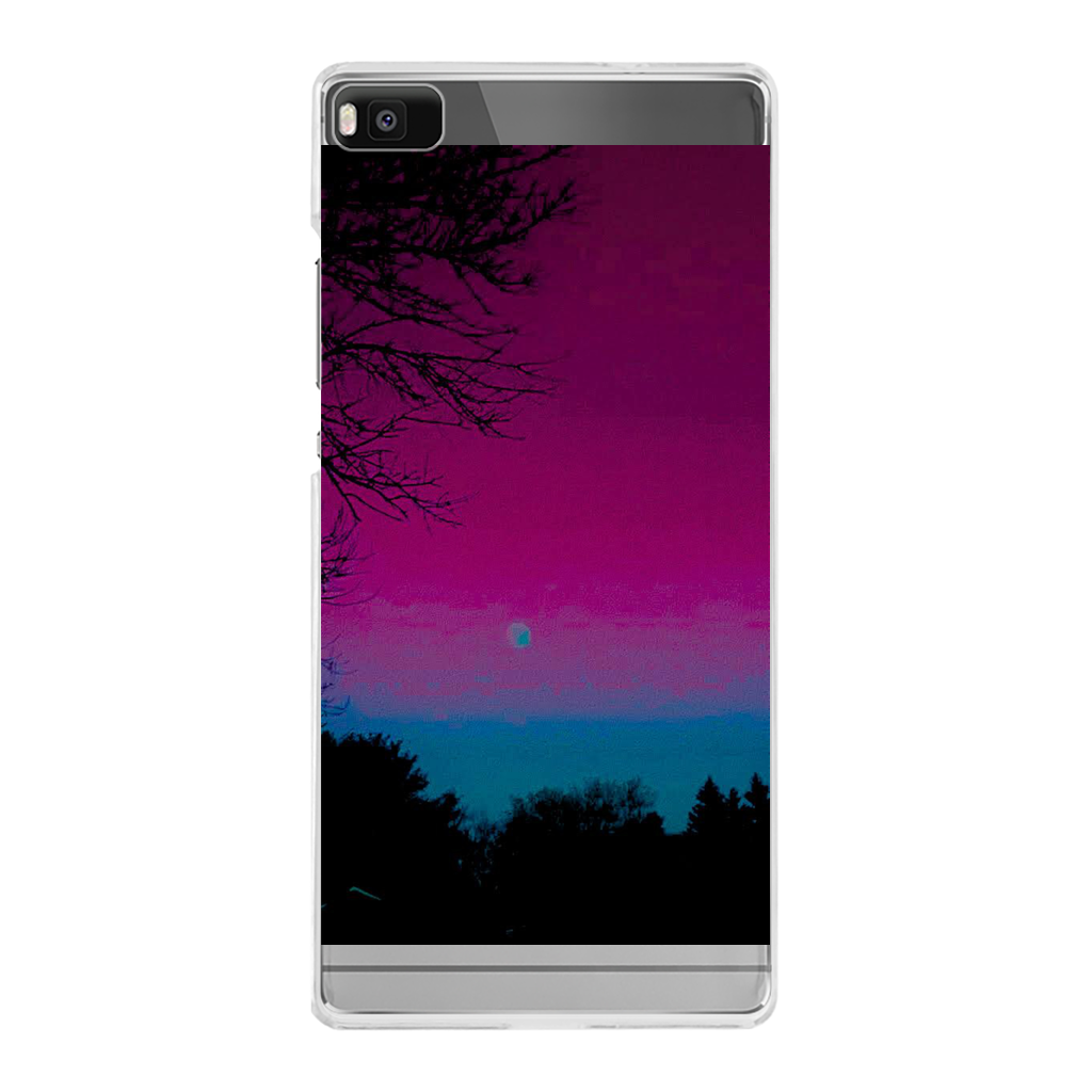 Twilight Back Printed Transparent Hard Phone Case