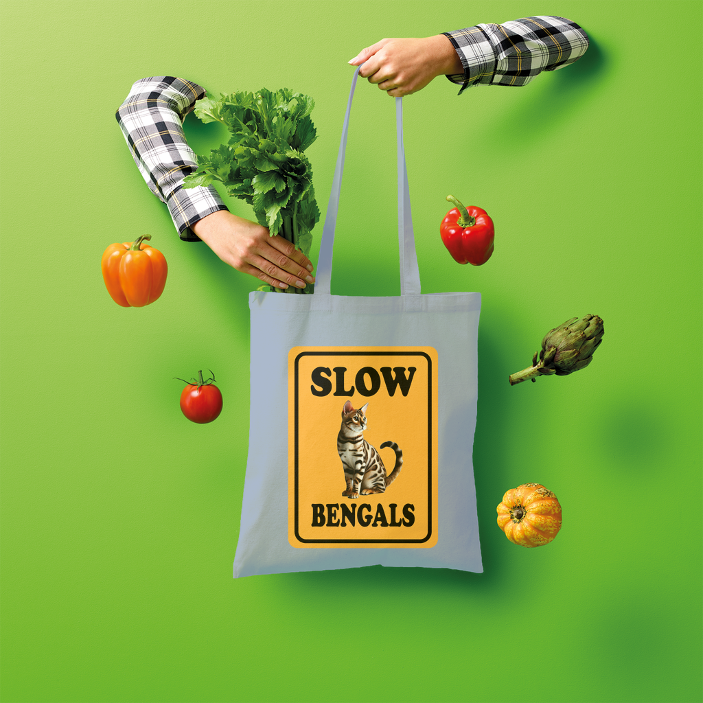 slow bengals Shopper Tote Bag