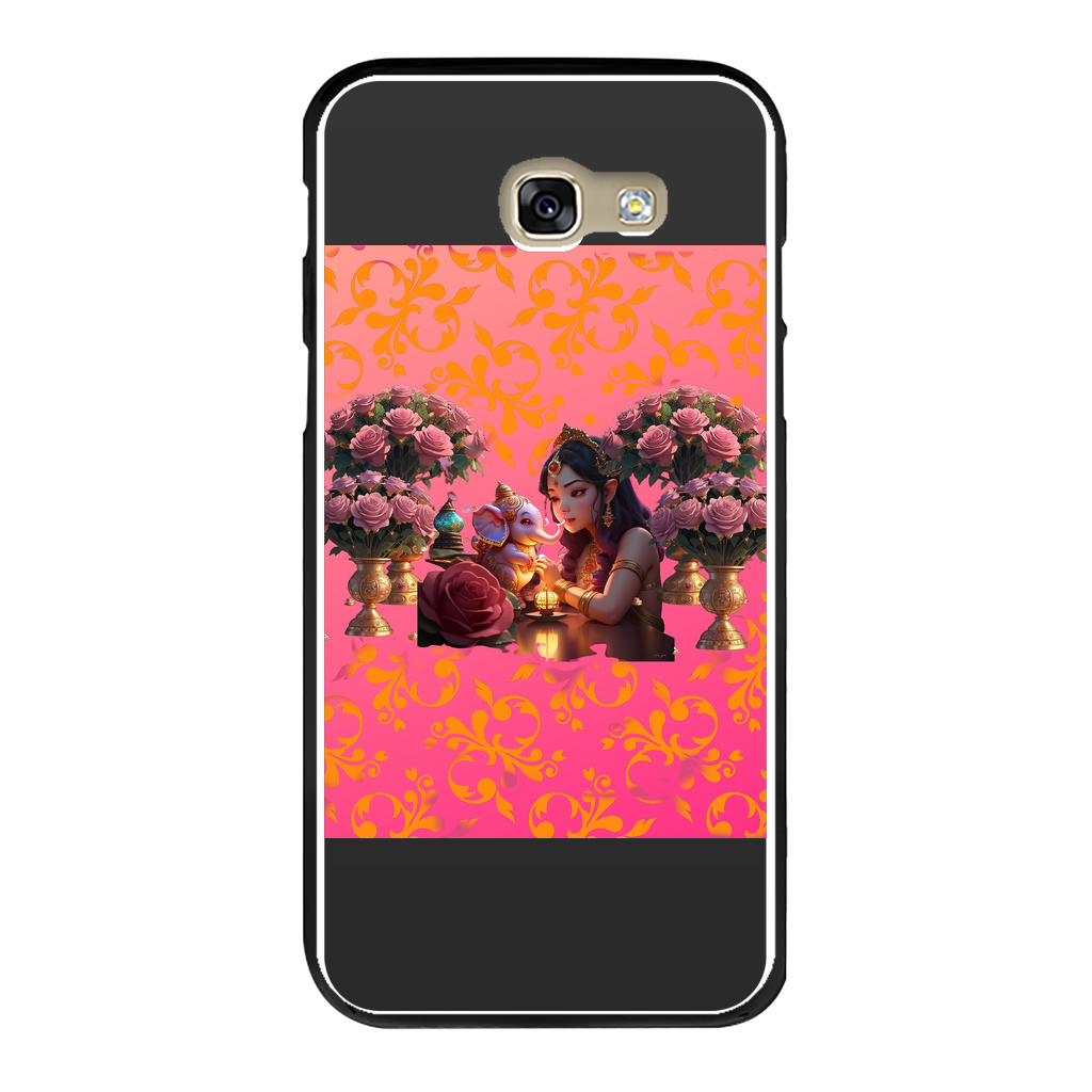 Best Friend Back Printed Black Hard Phone Case