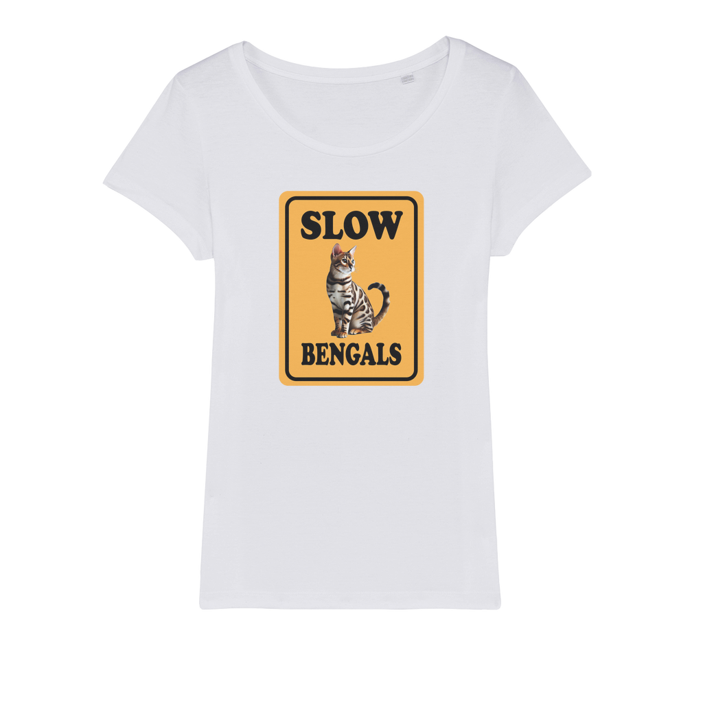 slow bengals Organic Jersey Womens T-Shirt