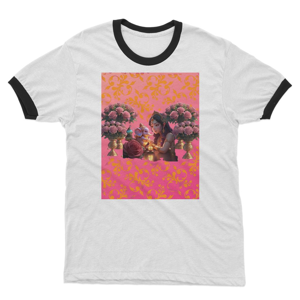 Best Friend Adult Ringer T-Shirt