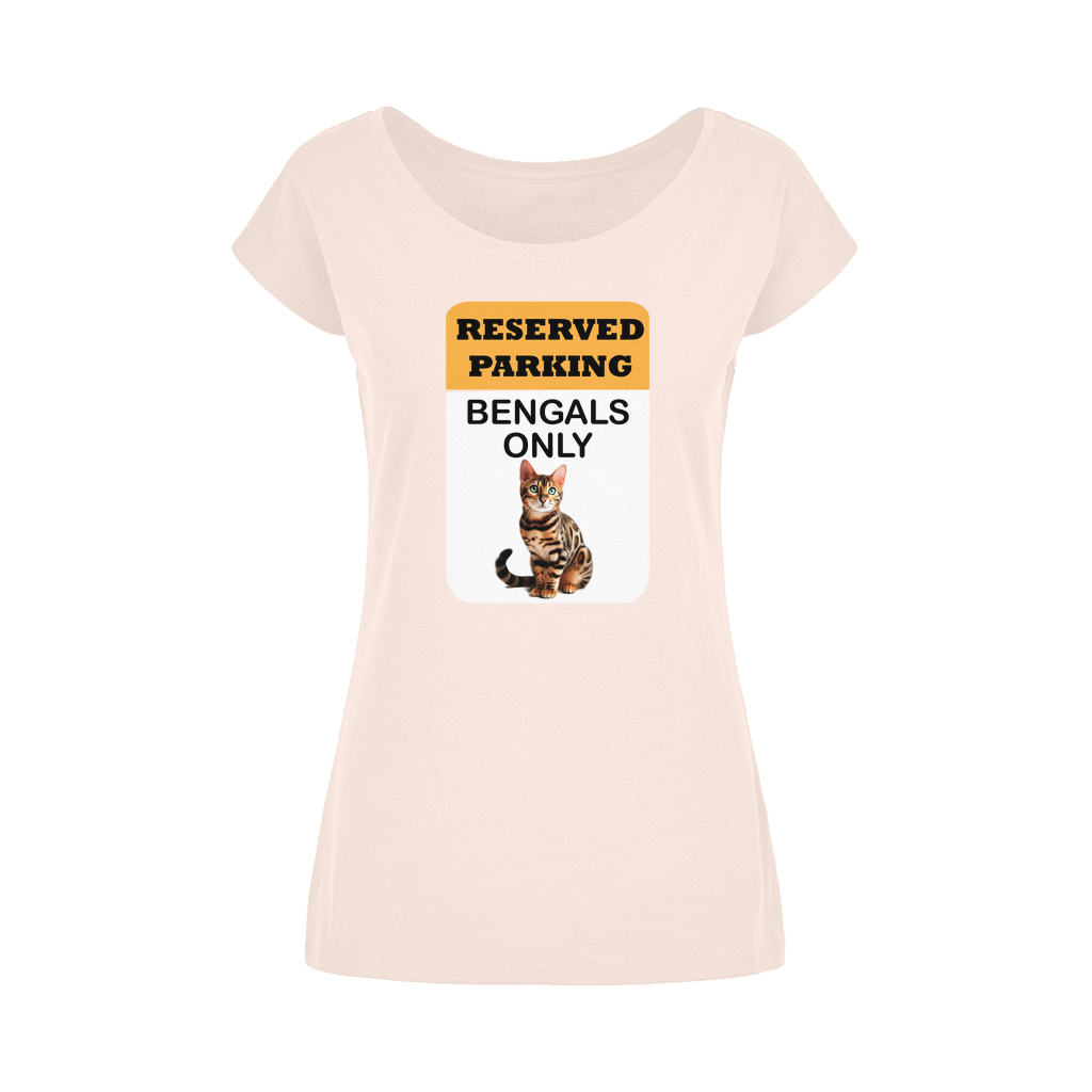 Bengals only Wide Neck Womens T-Shirt XS-5XL