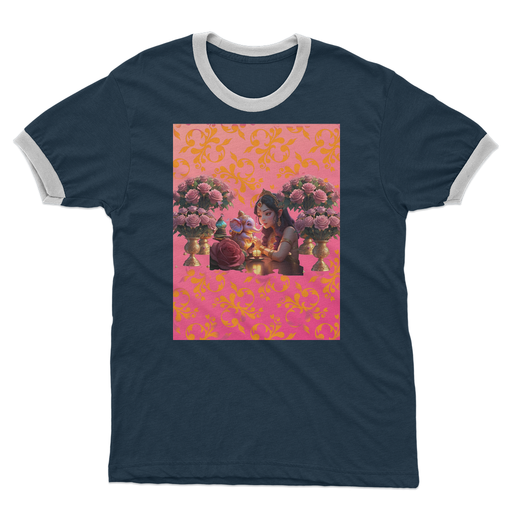 Best Friend Adult Ringer T-Shirt