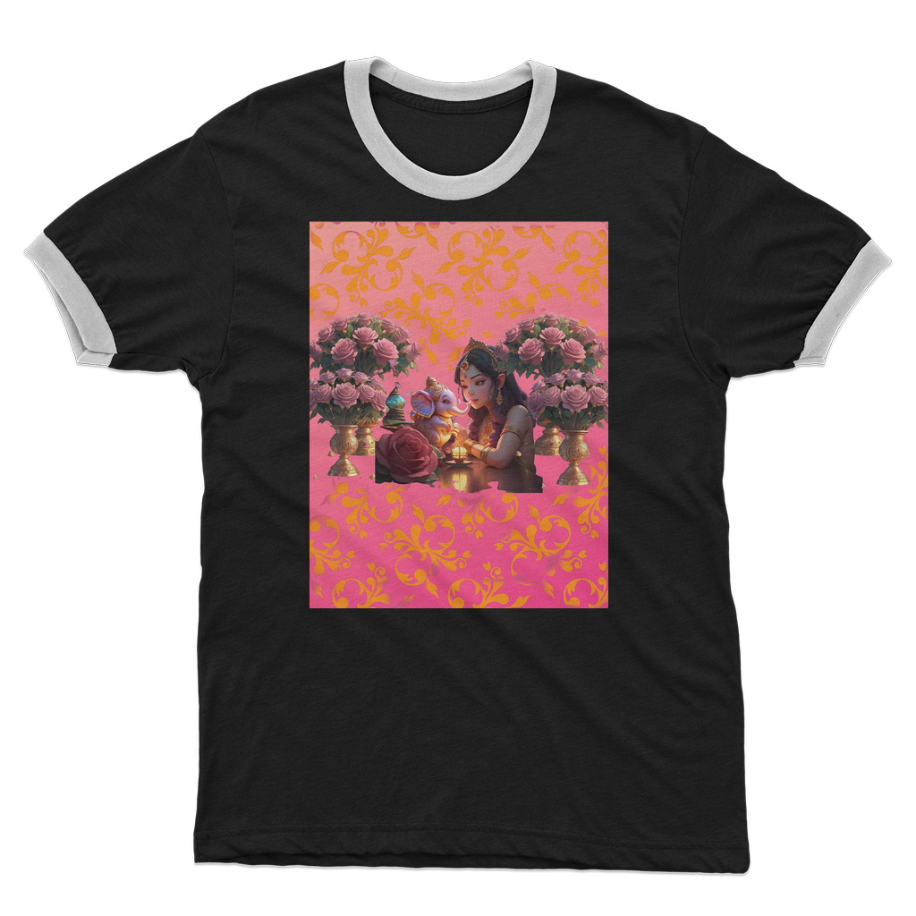 Best Friend Adult Ringer T-Shirt