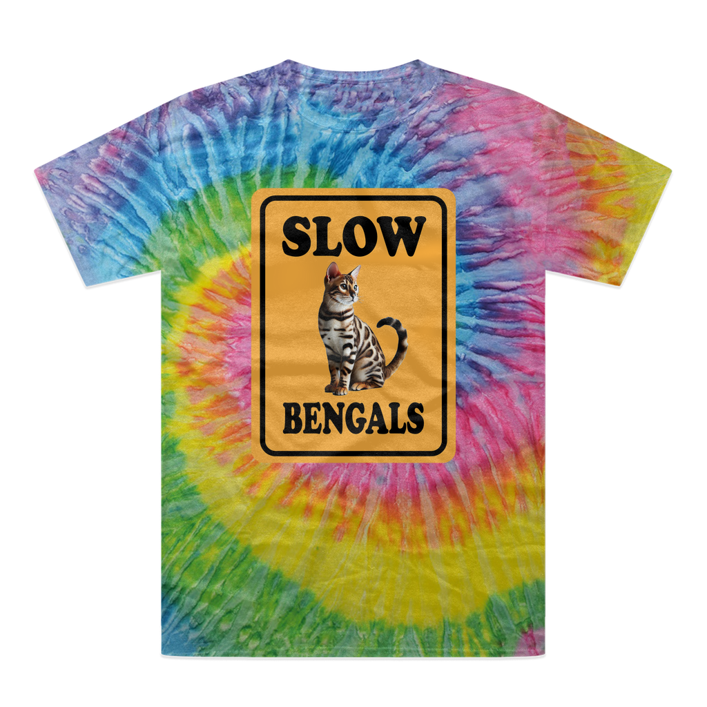 slow bengals Tie-Dye T-Shirt