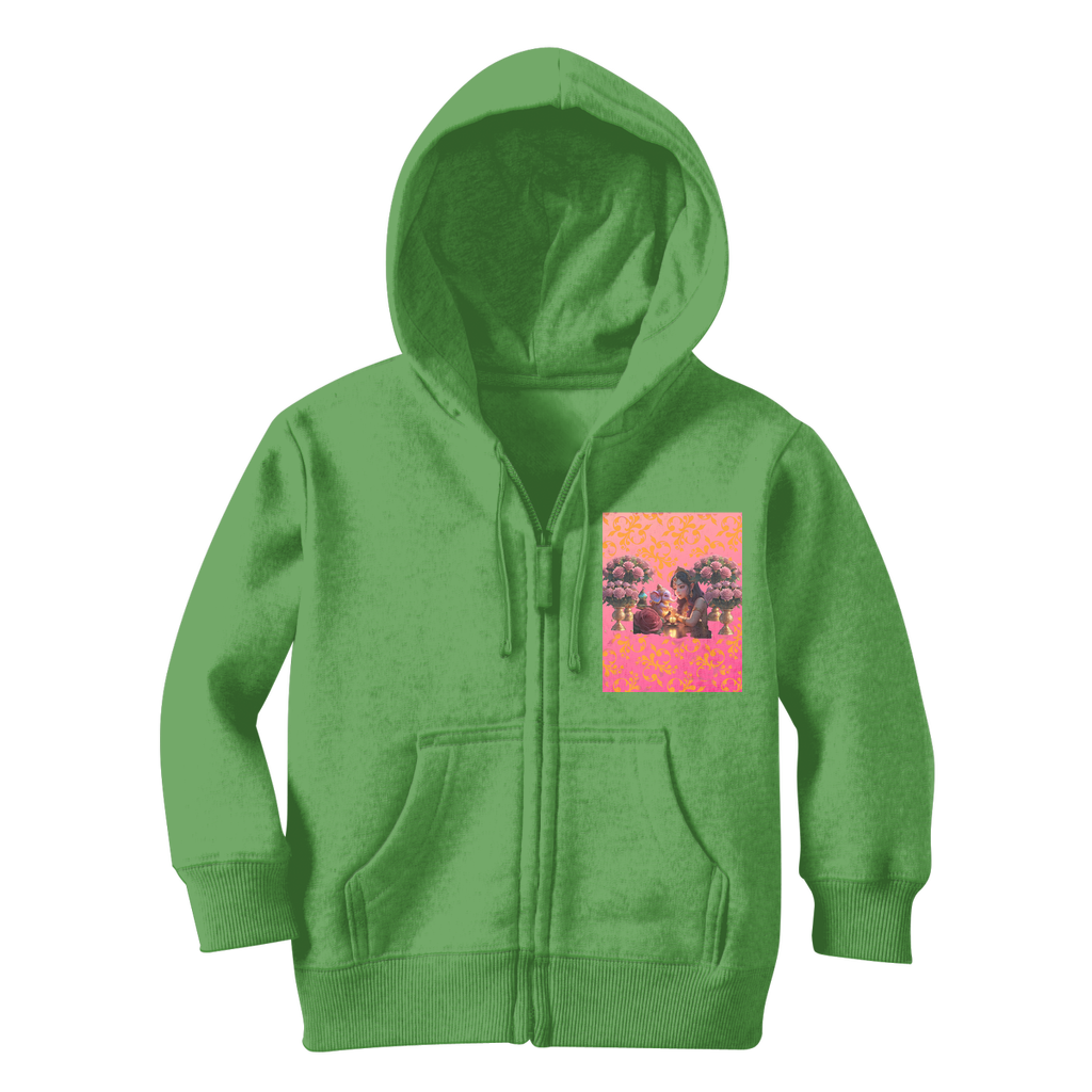 Best Friend Classic Kids Zip Hoodie