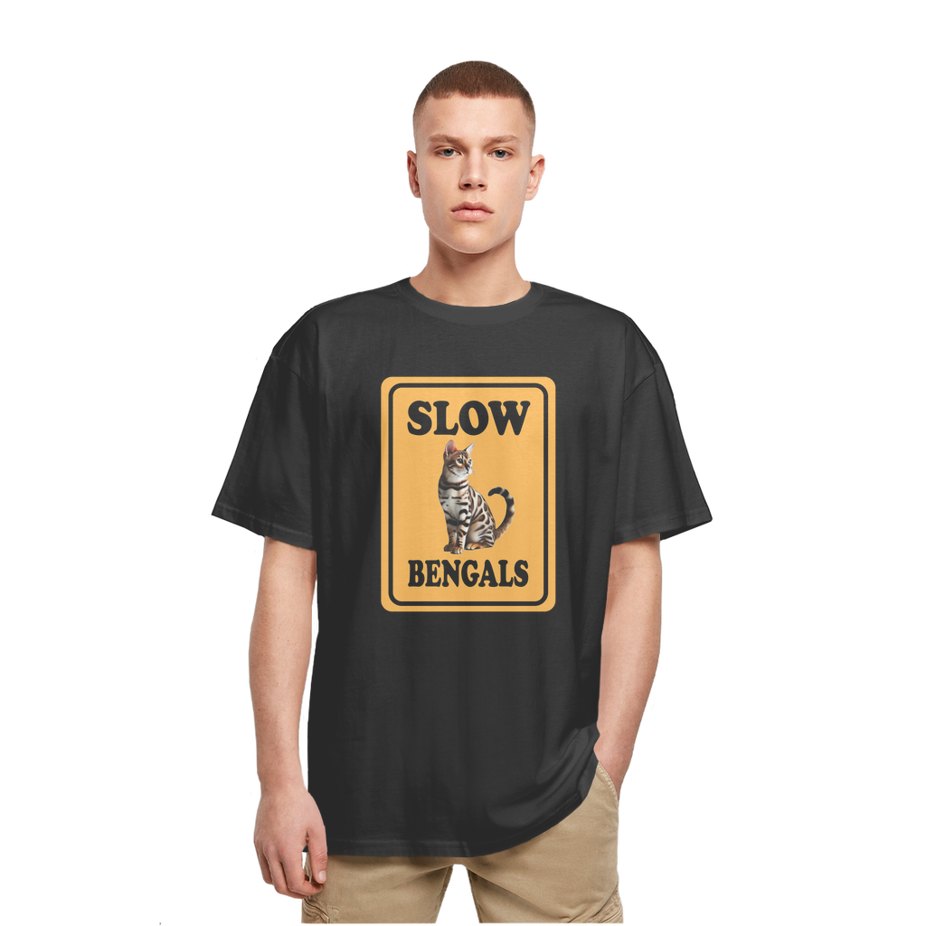 slow bengals Heavy Oversized T-Shirt
