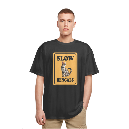 slow bengals Heavy Oversized T-Shirt