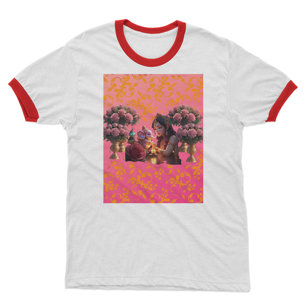 Best Friend Adult Ringer T-Shirt