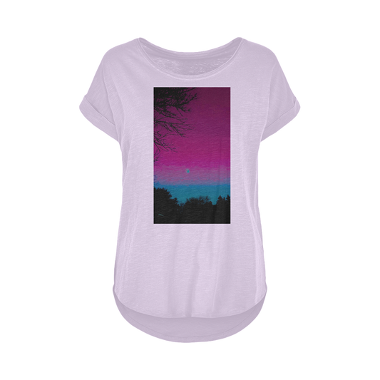 Twilight Women's Long Slub T-Shirt XS-5XL