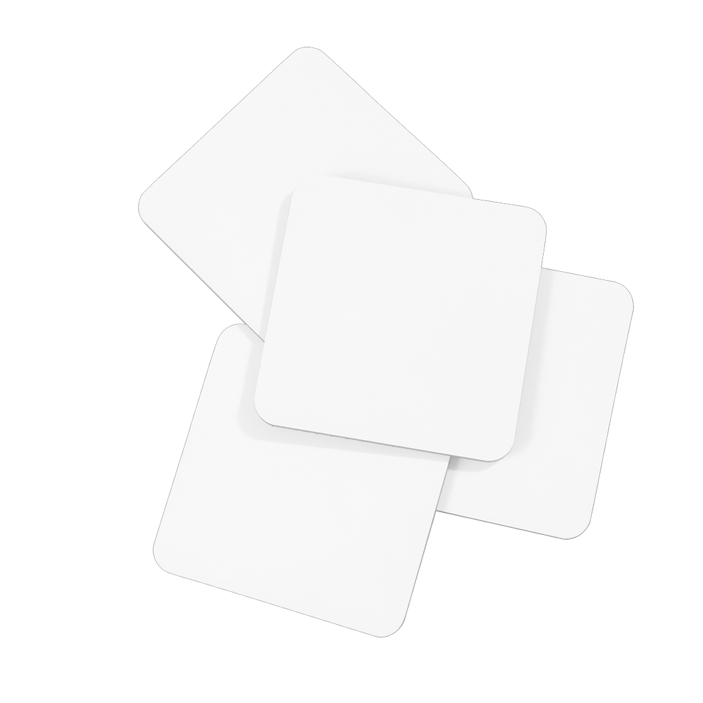 Good Luck Hardboard Coaster Set of 4