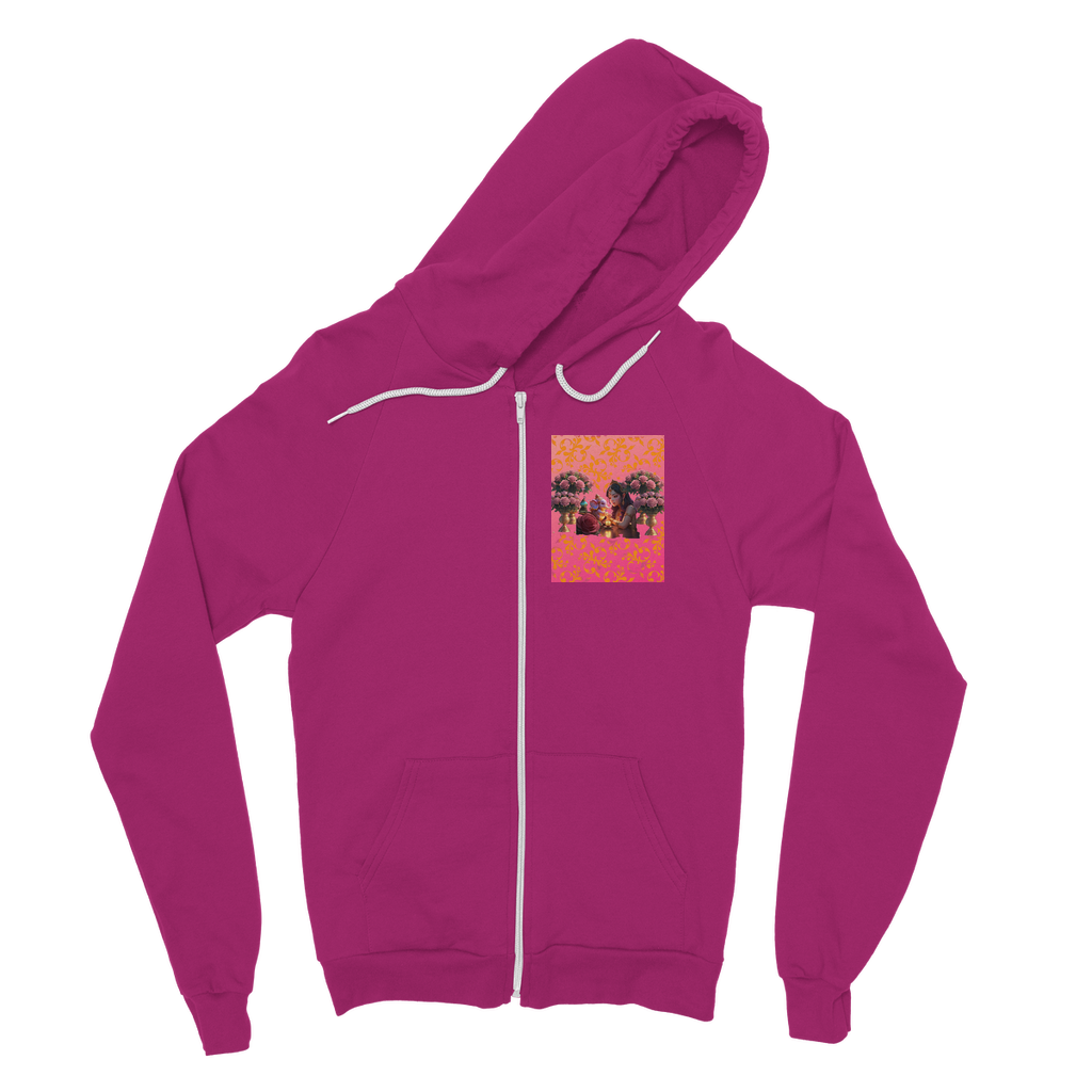Best Friend Classic Adult Zip Hoodie