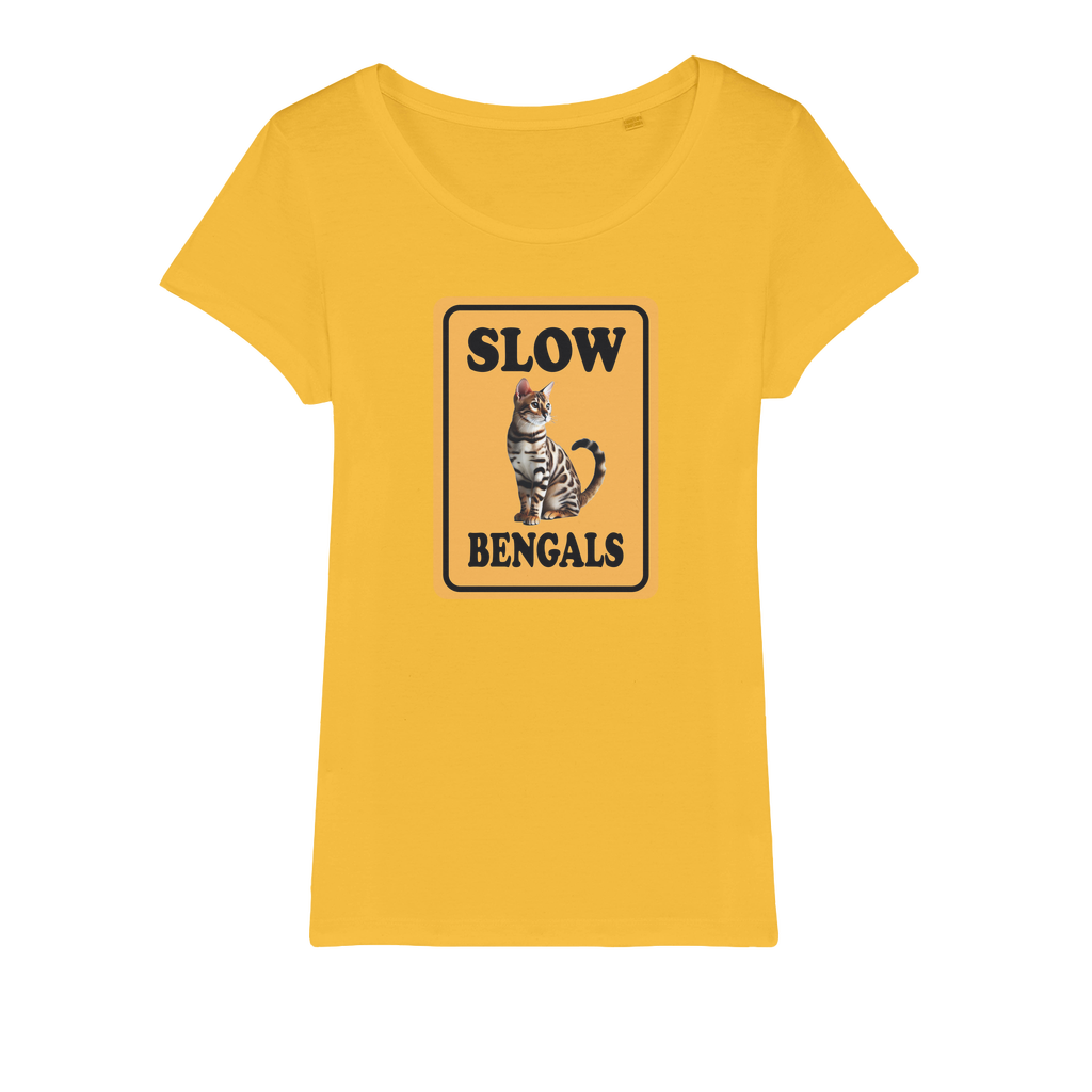 slow bengals Organic Jersey Womens T-Shirt