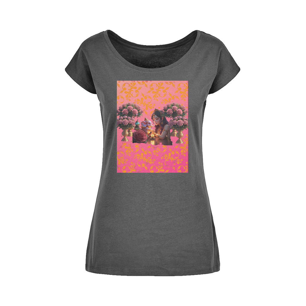 Best Friend Wide Neck Womens T-Shirt XS-5XL