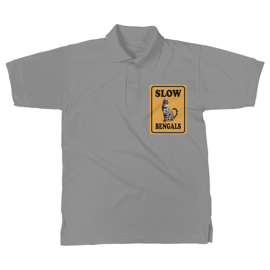 slow bengals Classic Adult Polo Shirt