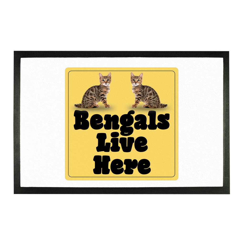 Bengals Sublimation Doormat