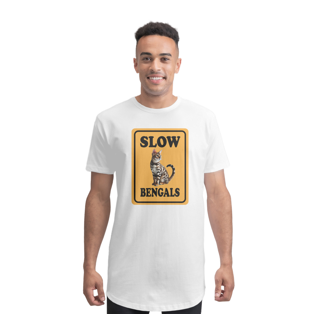 slow bengals Premium Long Body T-Shirt