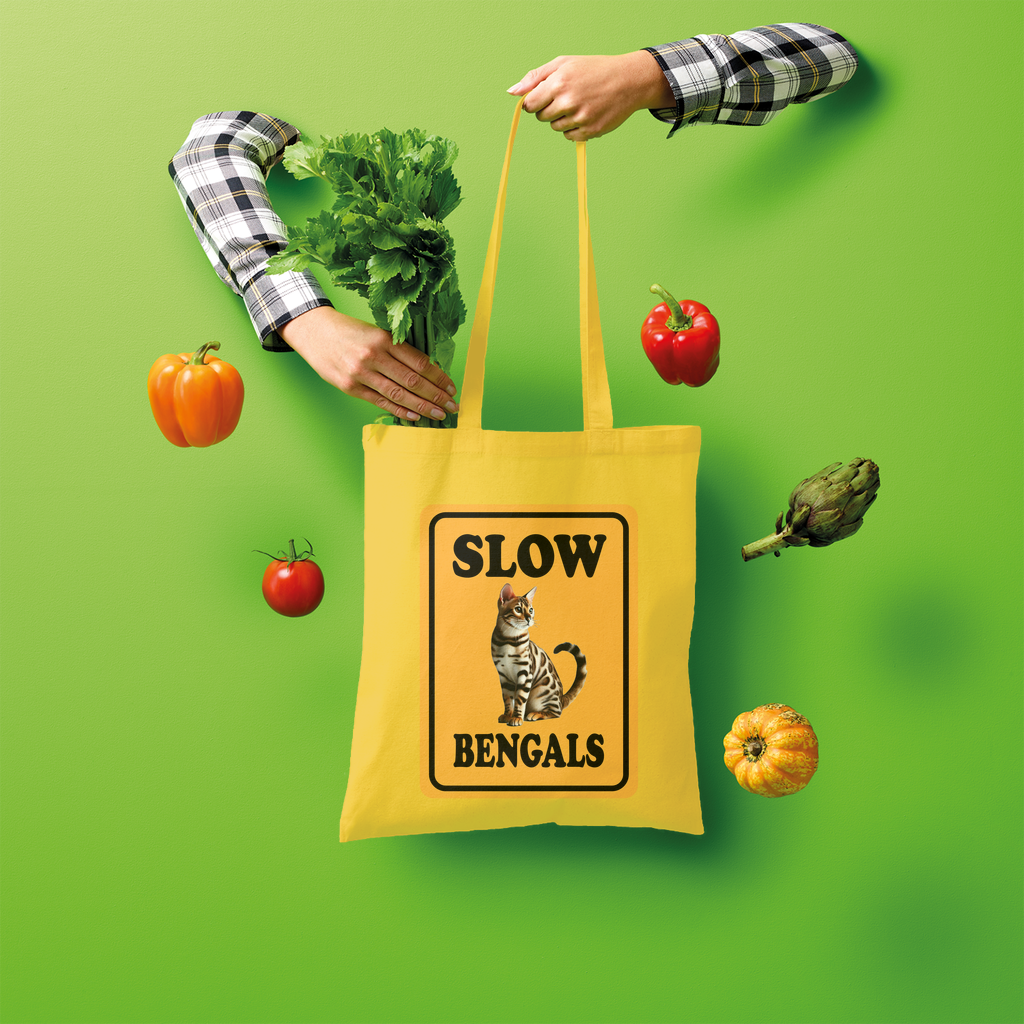slow bengals Shopper Tote Bag