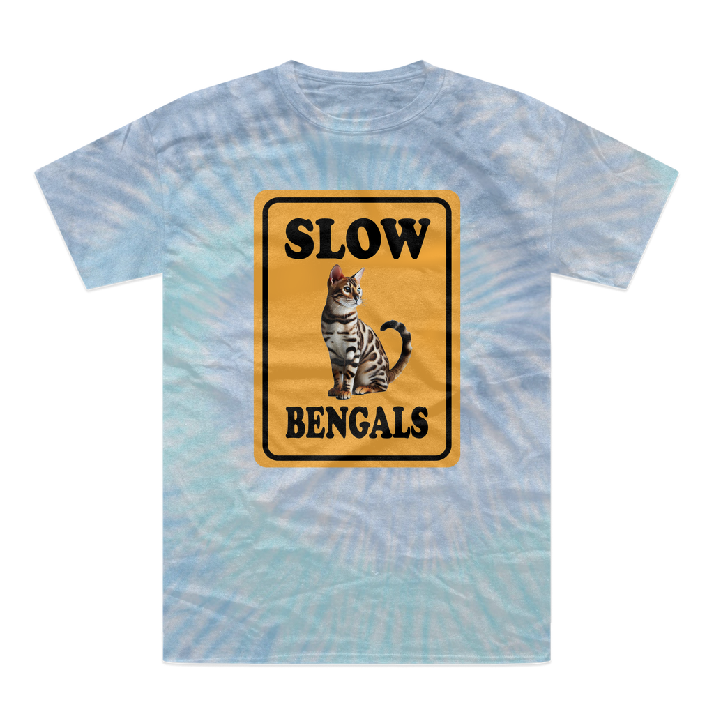 slow bengals Tie-Dye T-Shirt