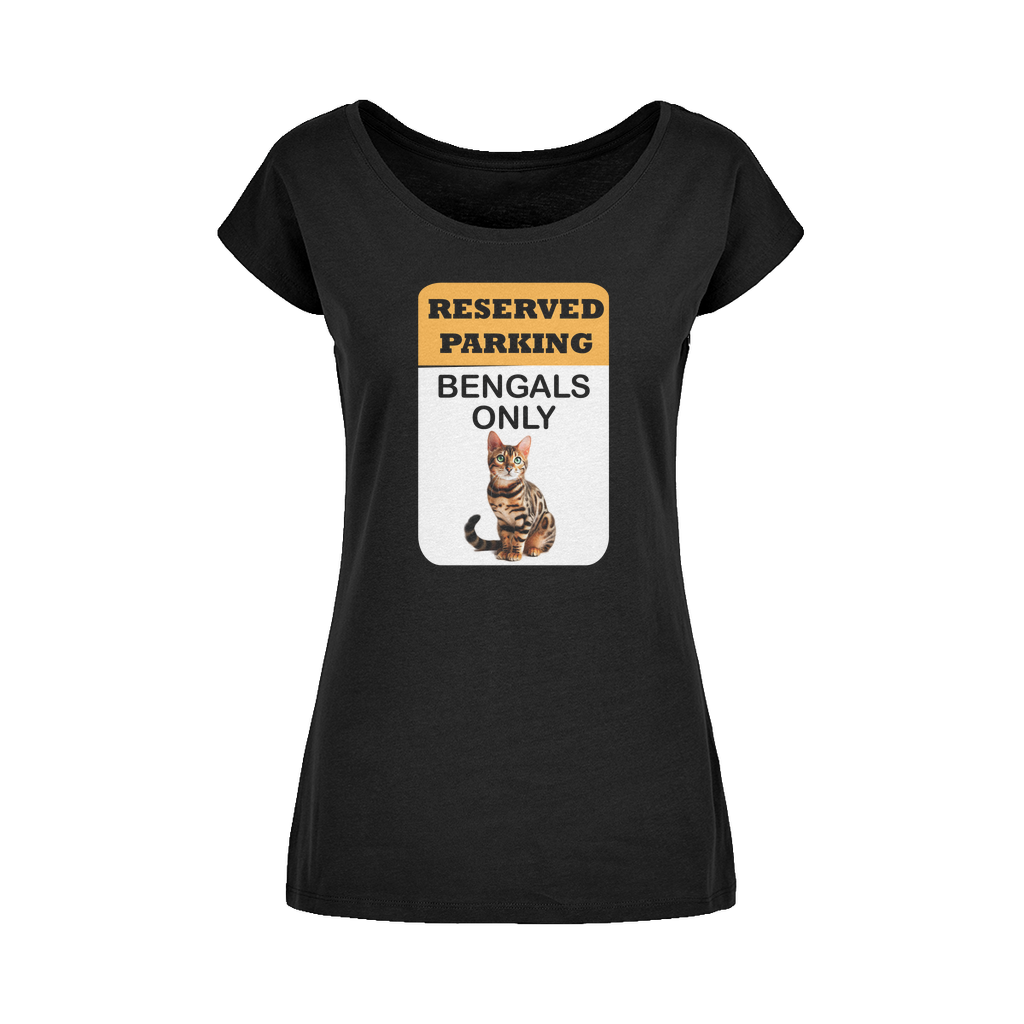 Bengals only Wide Neck Womens T-Shirt XS-5XL