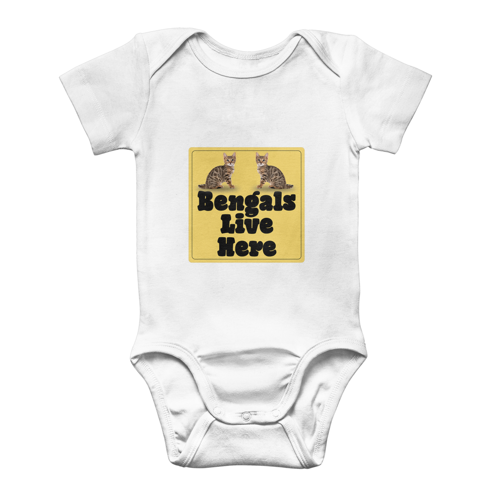 Bengals Classic Baby Onesie Bodysuit