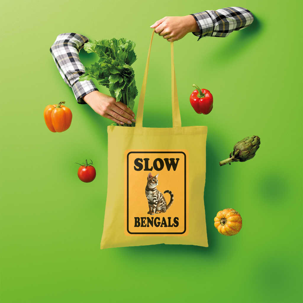slow bengals Shopper Tote Bag
