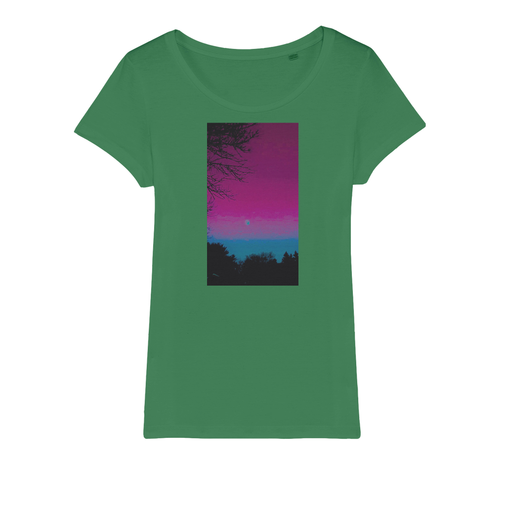 Twilight Organic Jersey Womens T-Shirt