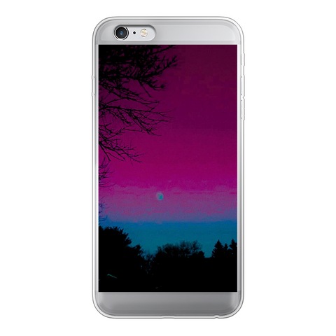 Twilight Back Printed Transparent Soft Phone Case