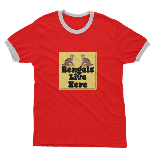 Bengals Adult Ringer T-Shirt