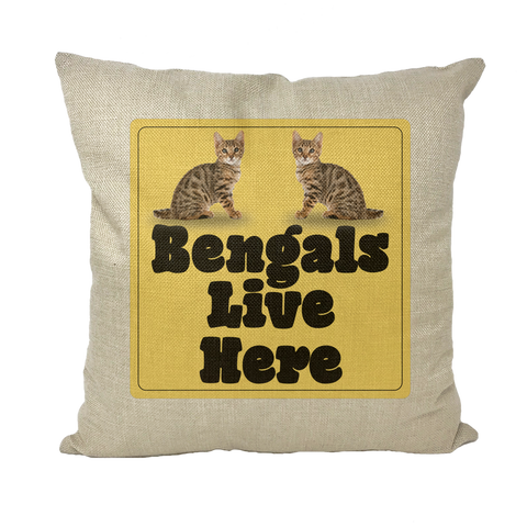 Bengals Throw Pillows