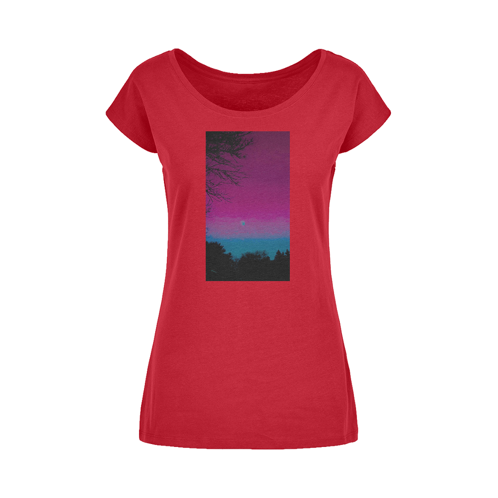 Twilight Wide Neck Womens T-Shirt XS-5XL