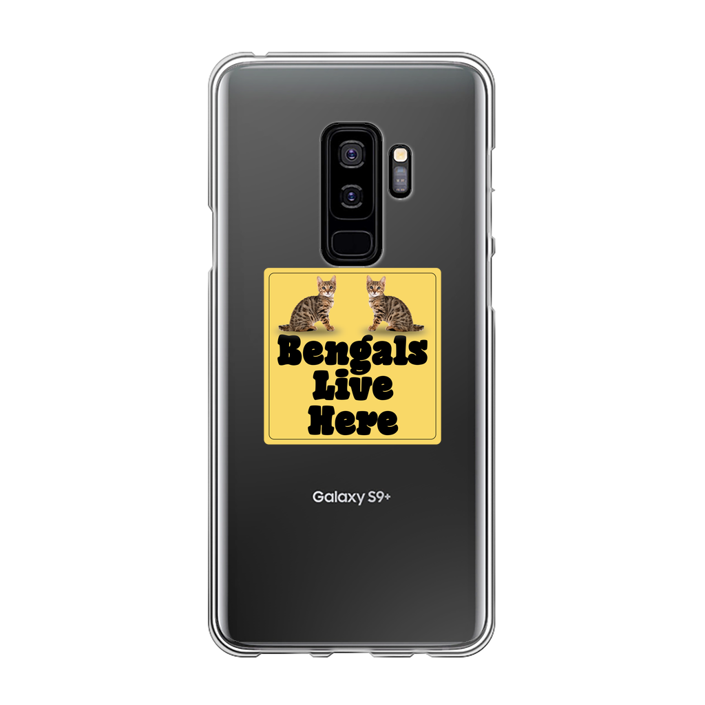 Bengals Back Printed Transparent Soft Phone Case