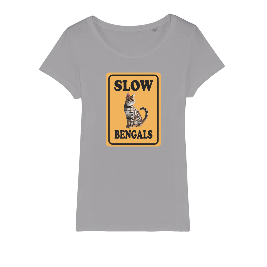 slow bengals Organic Jersey Womens T-Shirt