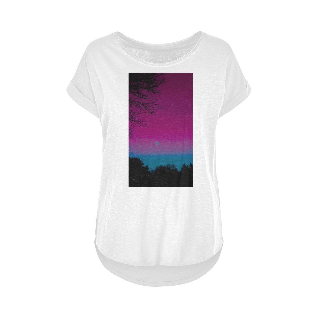 Twilight Women's Long Slub T-Shirt XS-5XL