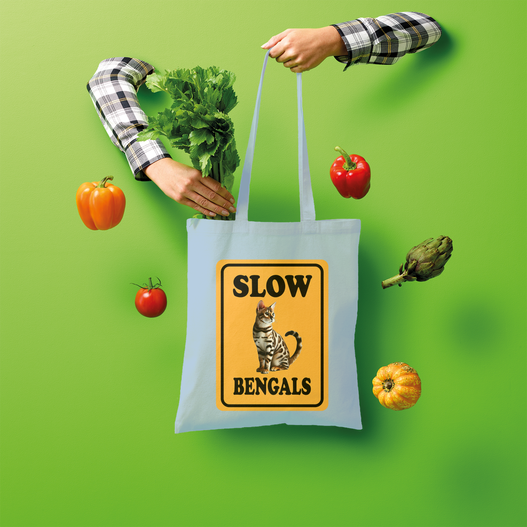 slow bengals Shopper Tote Bag
