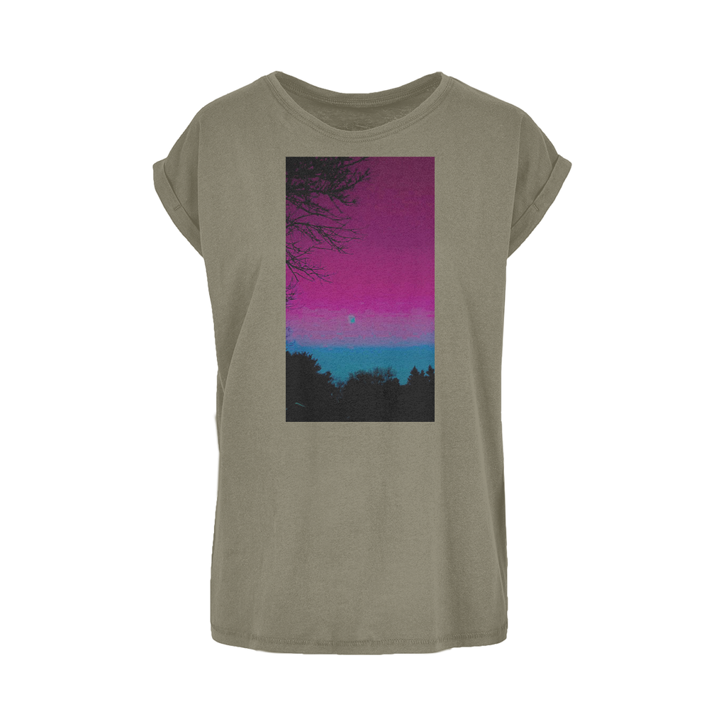 Twilight Women's Extended Shoulder T-Shirt XS-5XL