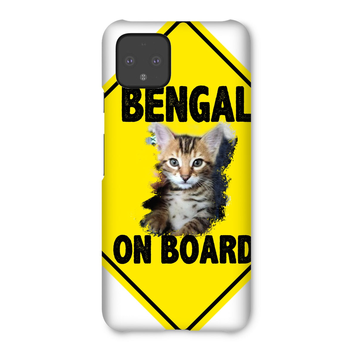 Bengal on Board Snap Phone Case