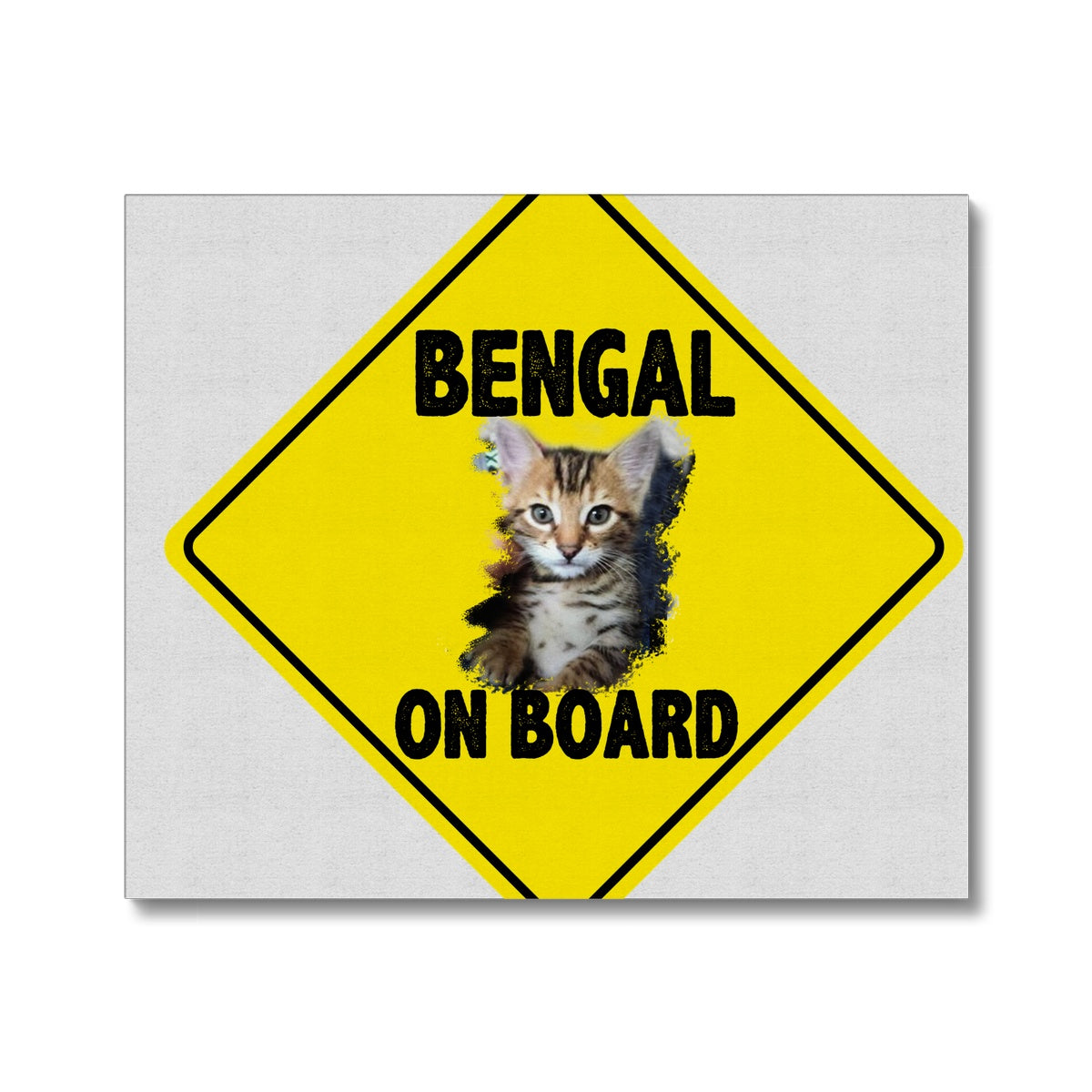 Bengal on Board  Canvas