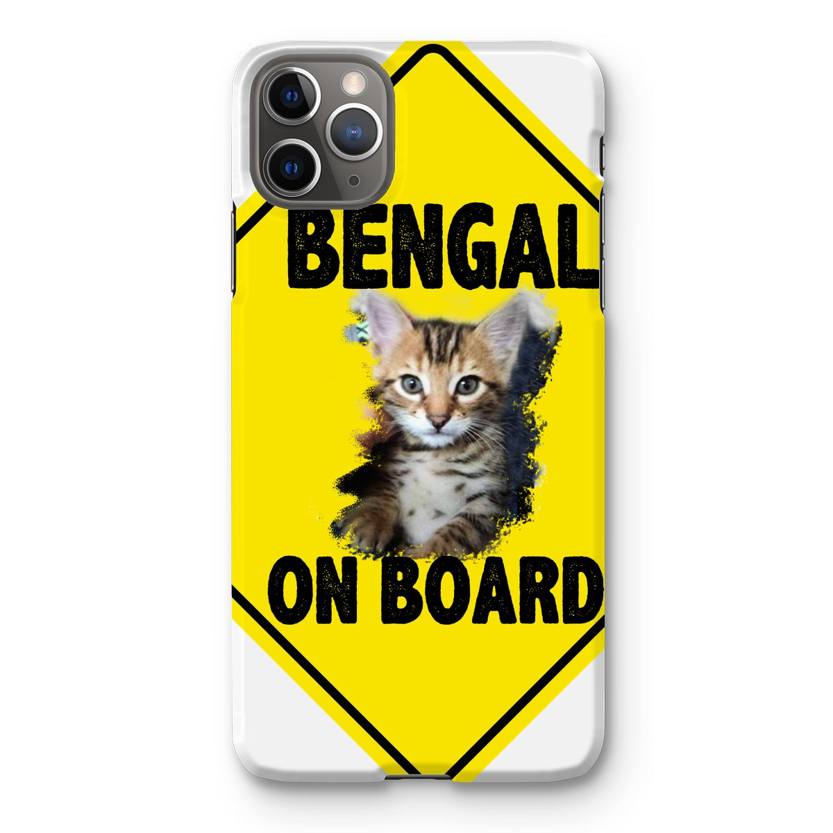 Bengal on Board Snap Phone Case