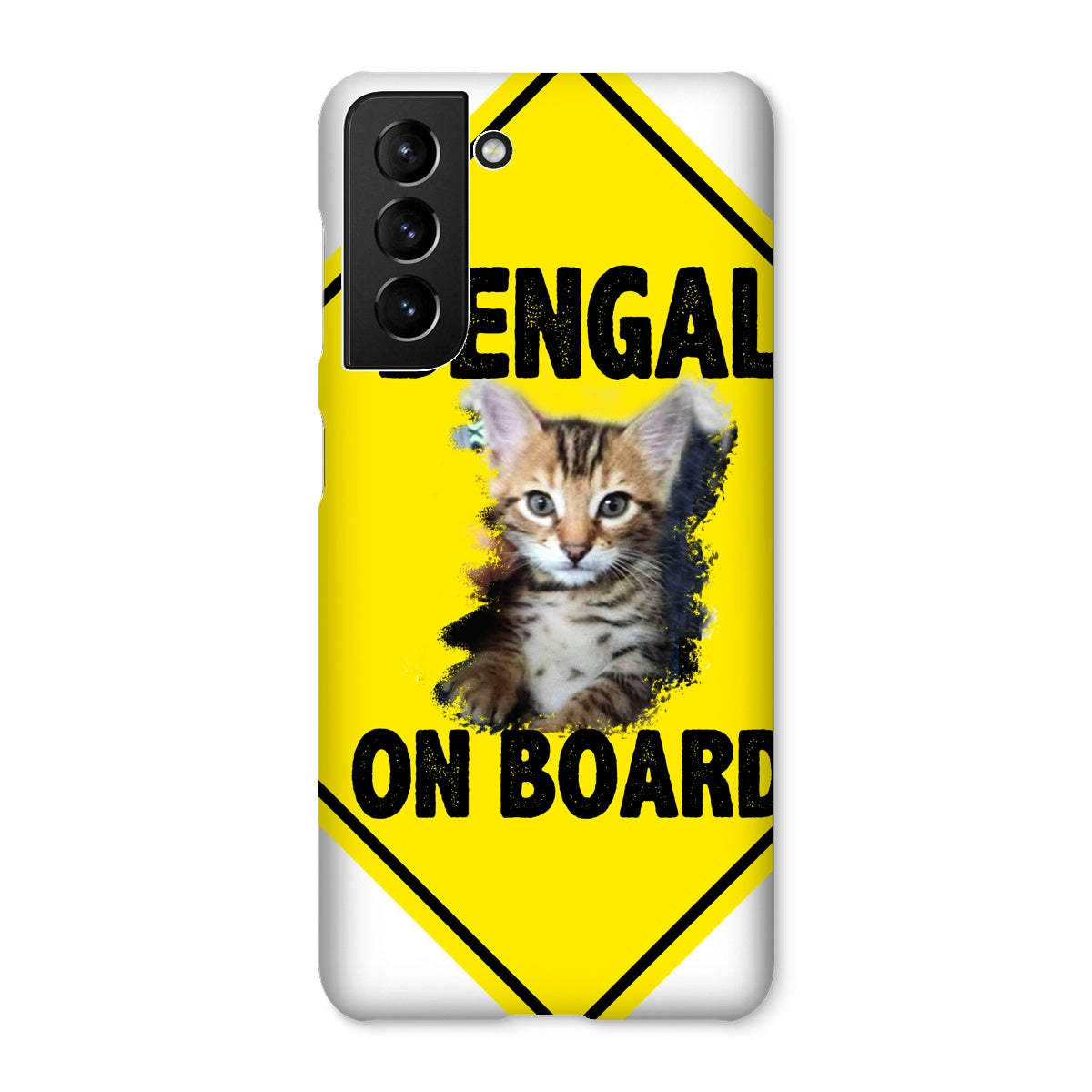 Bengal on Board Snap Phone Case