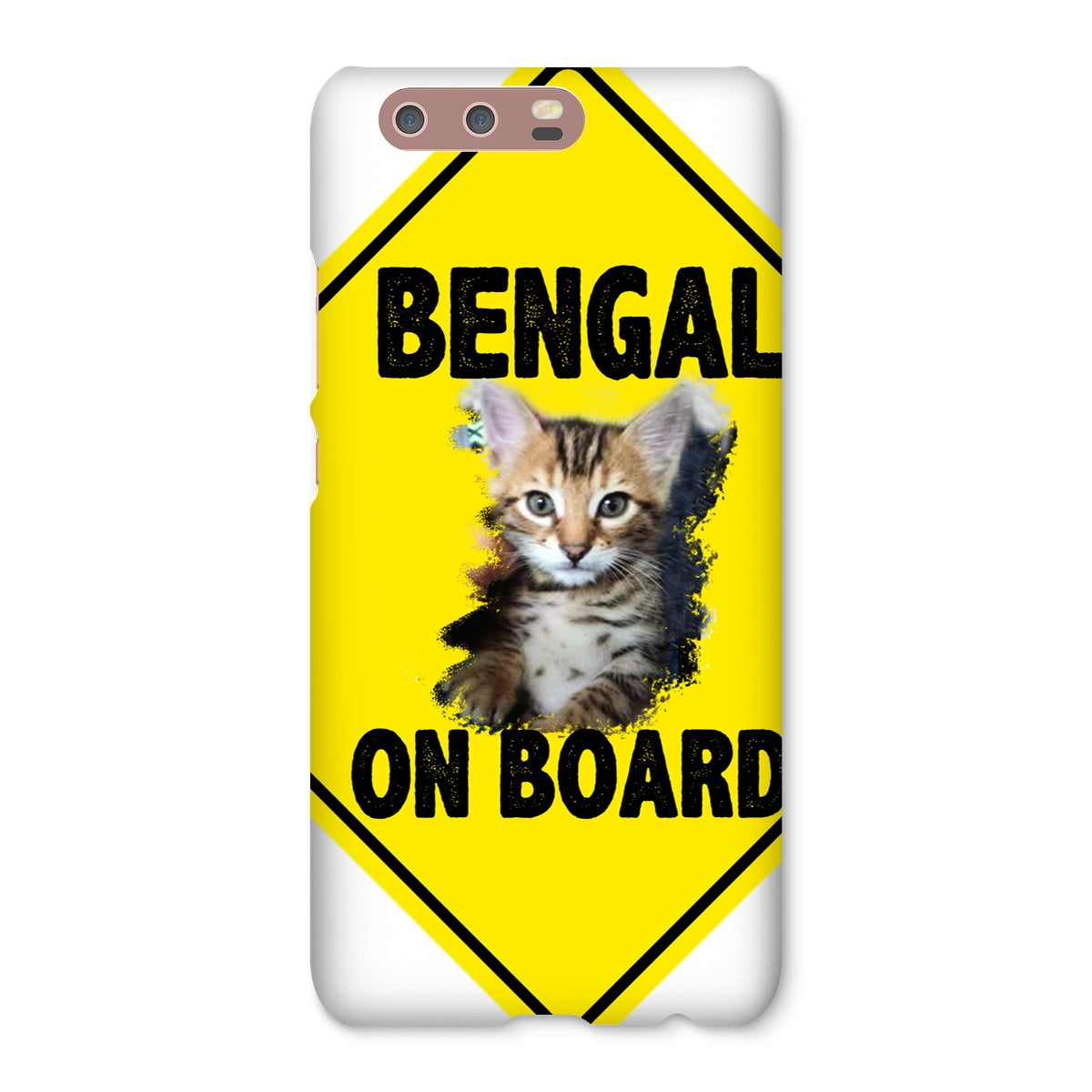 Bengal on Board Snap Phone Case