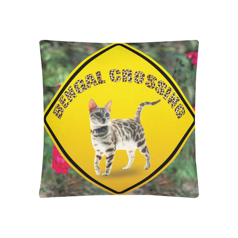 Bengal Crossing Woven Texture Square Pillow Case 20” x 20”