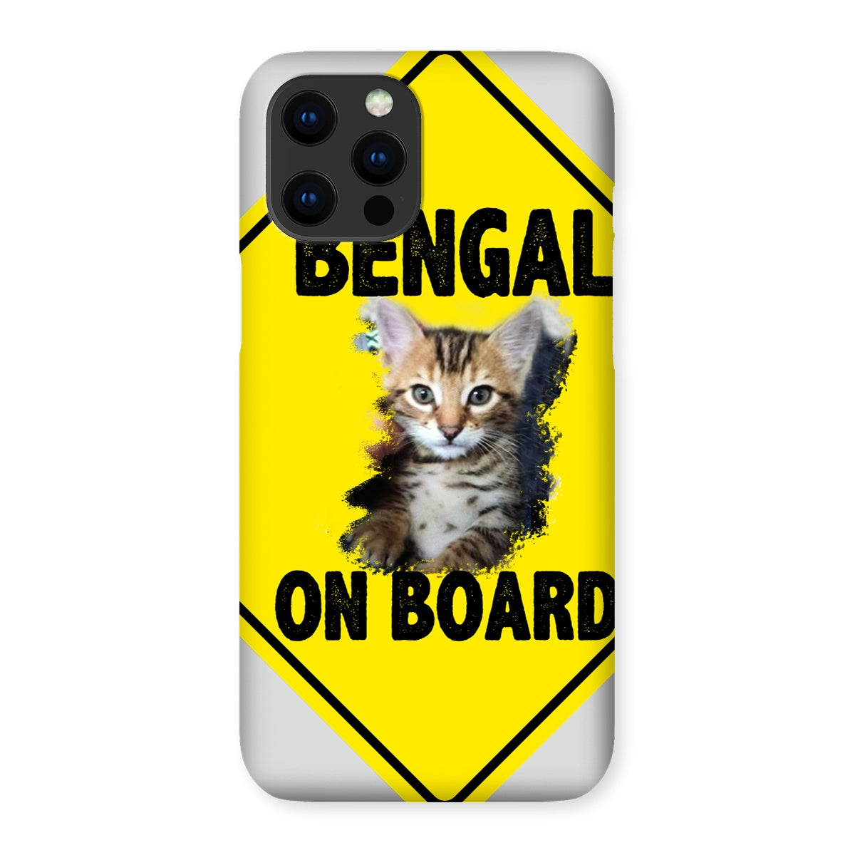 Bengal on Board Snap Phone Case